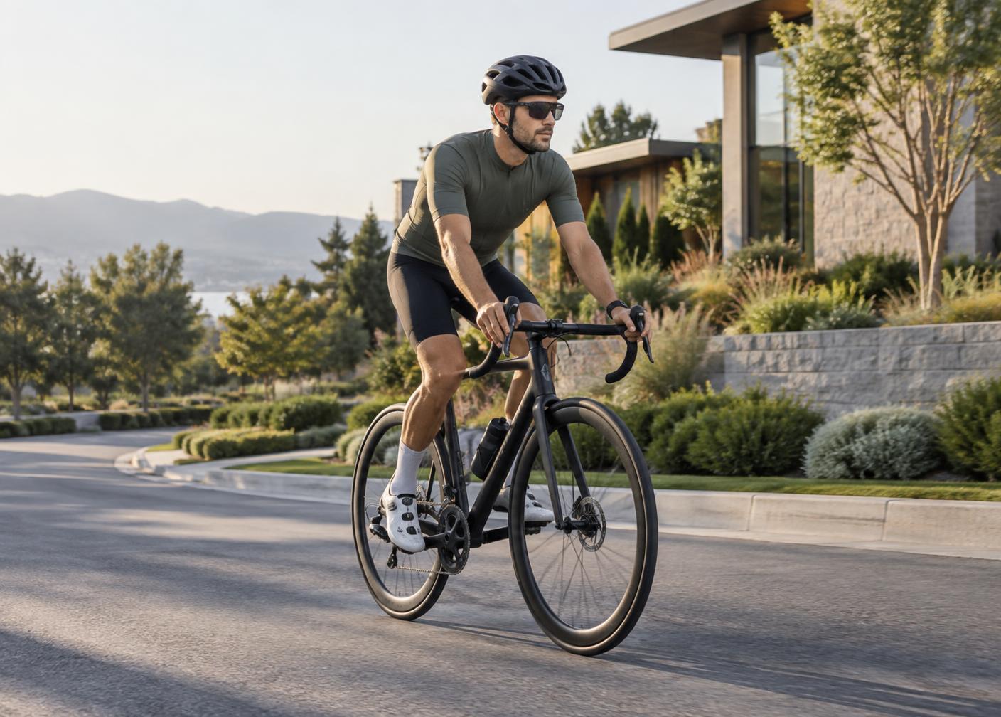Ciclismo em ambiente contemporâneo